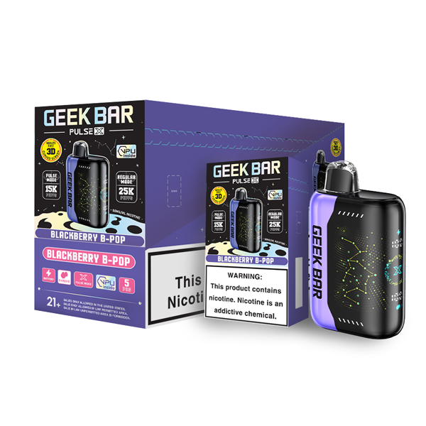 GEEK BAR Pulse X 25K Disposable (Display box of 5)