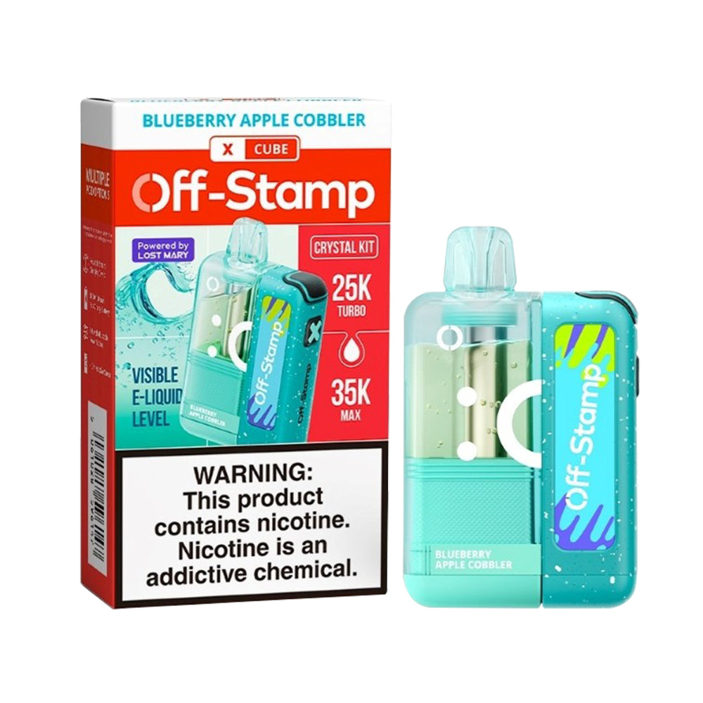 Off Stamp Crystal-Cube 35K KIT Disposable 5% (Display box of 5)