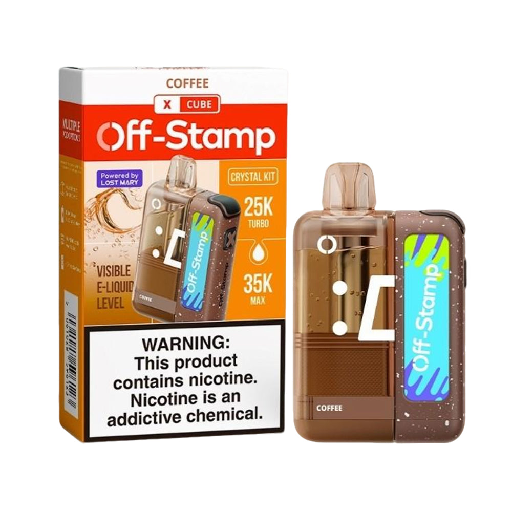 Off Stamp Crystal-Cube 35K KIT Disposable 5% (Display box of 5)