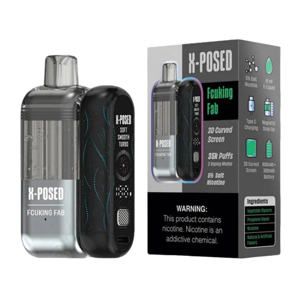 X-Posed 35K kit disposable 5%(Display box of 5)