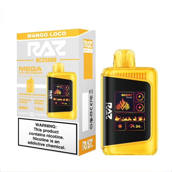 RAZ DC25K Disposable (Display Box of 5)