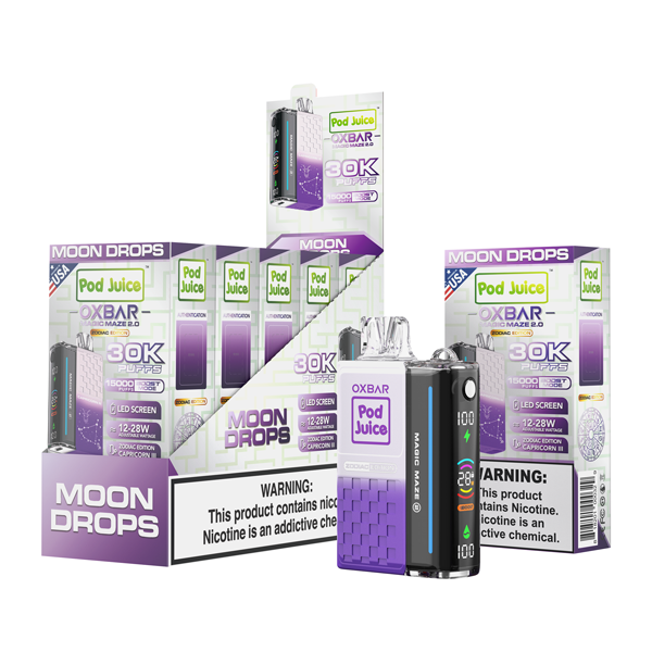 Pod Juice X OXBAR Magic Maze2.0 30K Disposable (Display Box of 5)