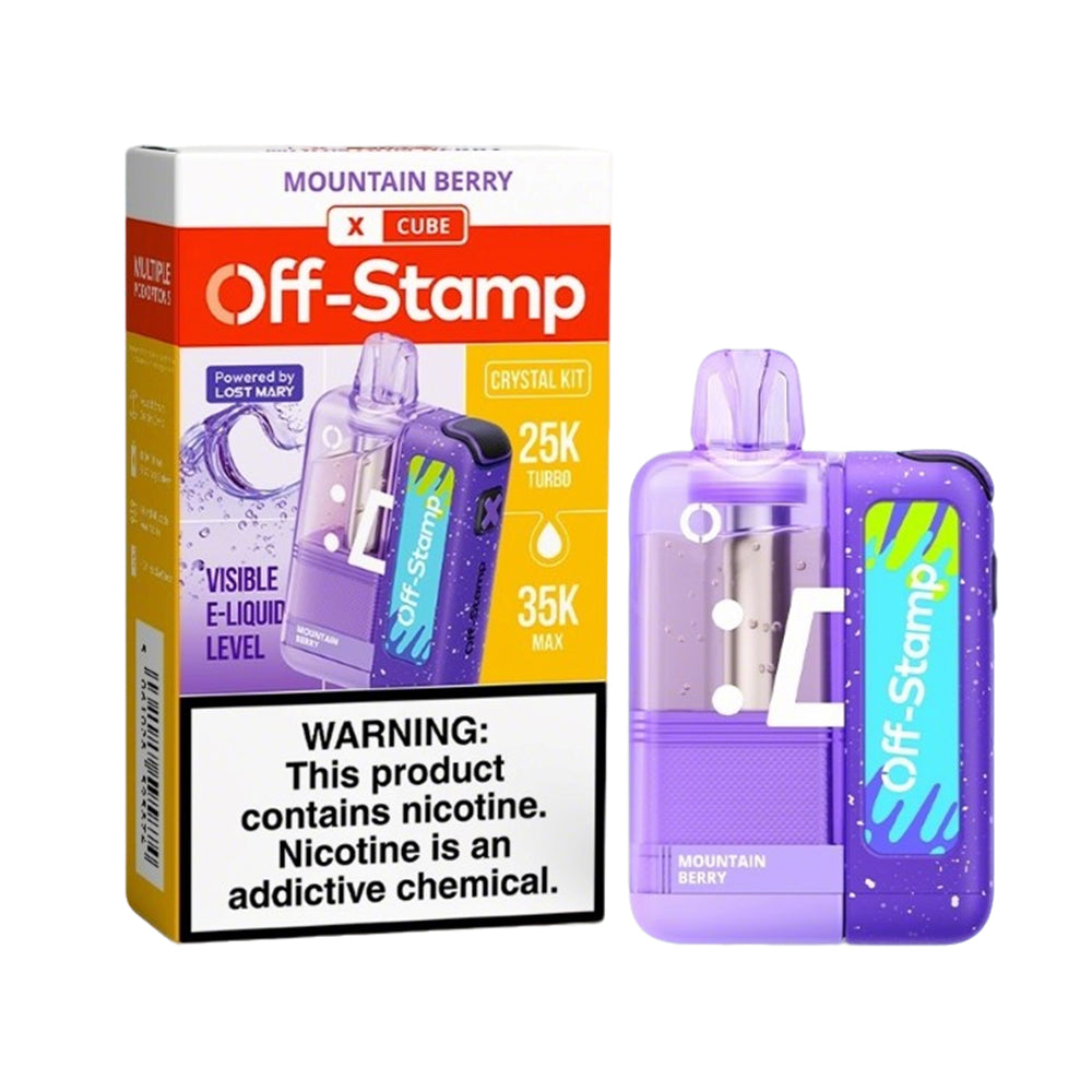 Off Stamp Crystal-Cube 35K KIT Disposable 5% (Display box of 5)