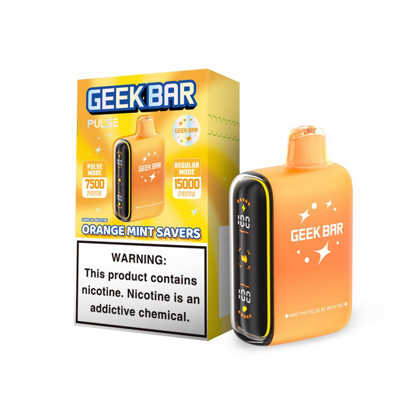 Geek Bar Pulse 15K Savers Edition Disposable 5%(Display Box of 5)