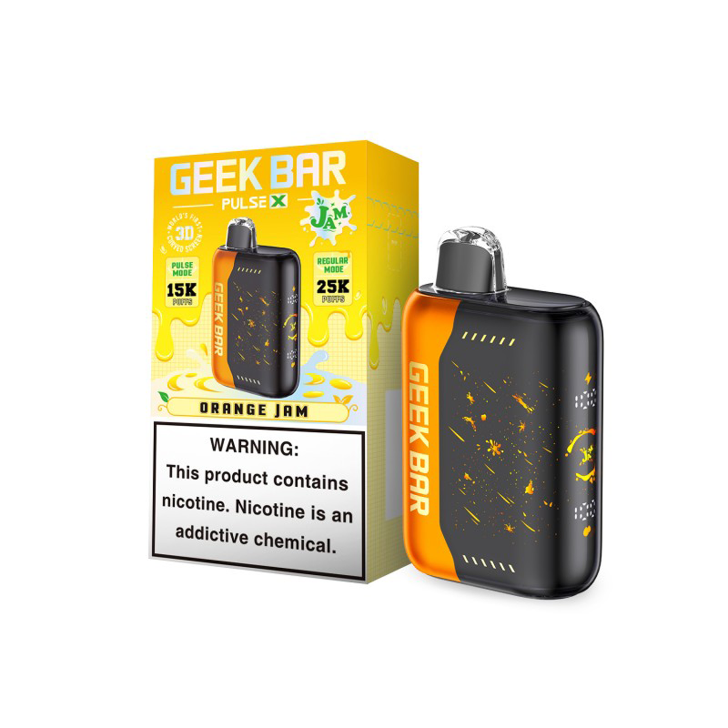 Geek Bar Pulse X Jam Edition Disposable 5% (Display Box of 5)