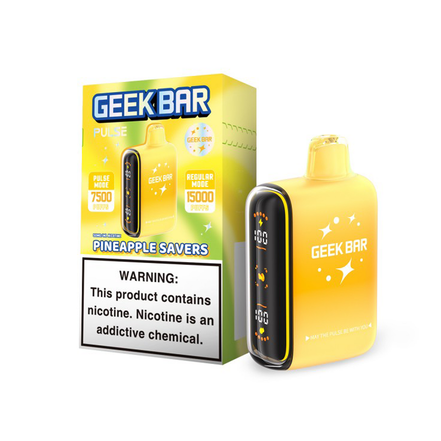 Geek Bar Pulse 15K Savers Edition Disposable 5%(Display Box of 5)