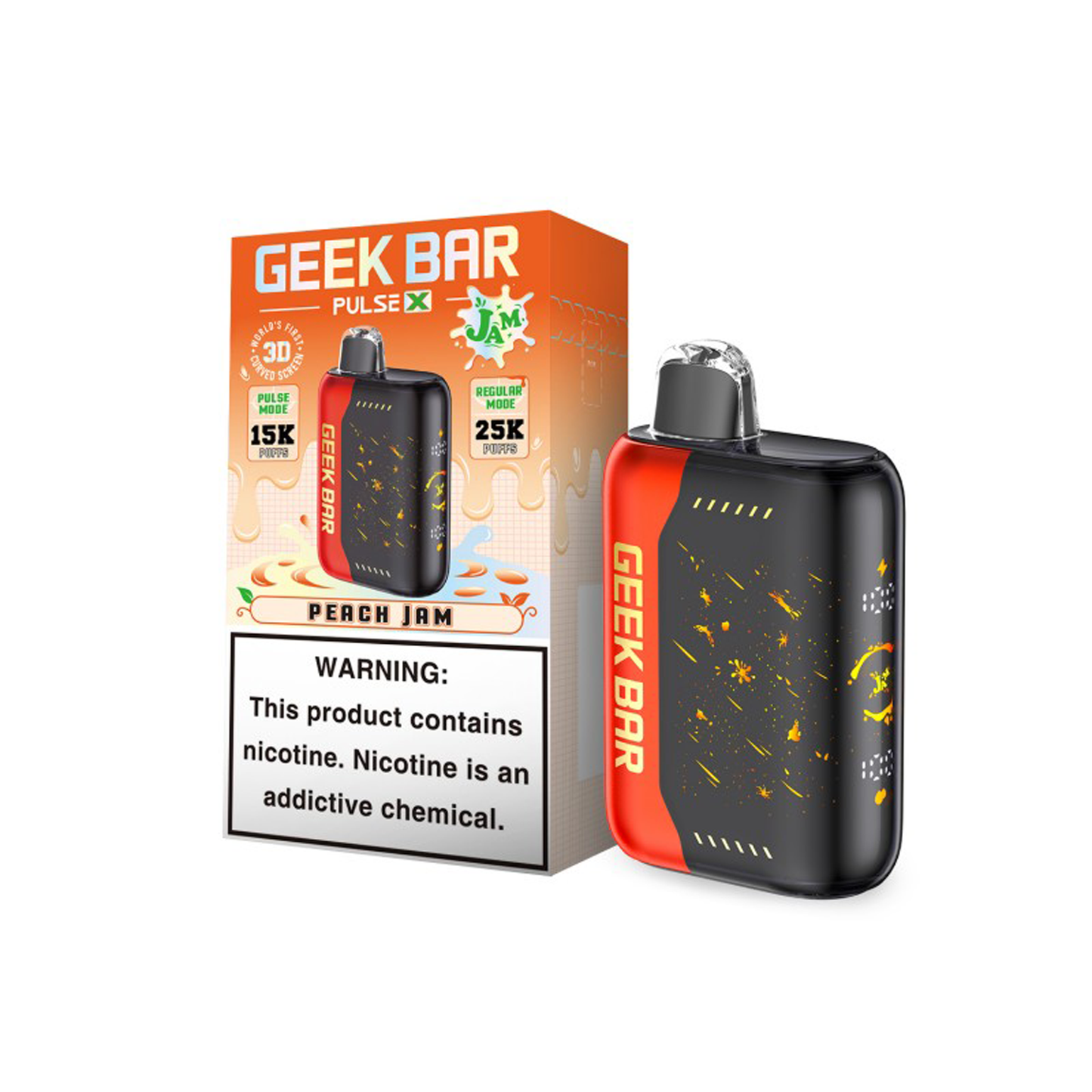 Geek Bar Pulse X Jam Edition Disposable 5% (Display Box of 5)