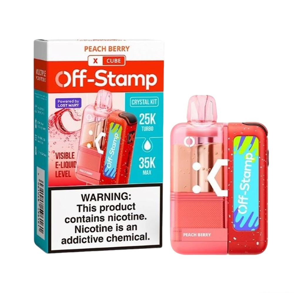 Off Stamp Crystal-Cube 35K KIT Disposable 5% (Display box of 5)