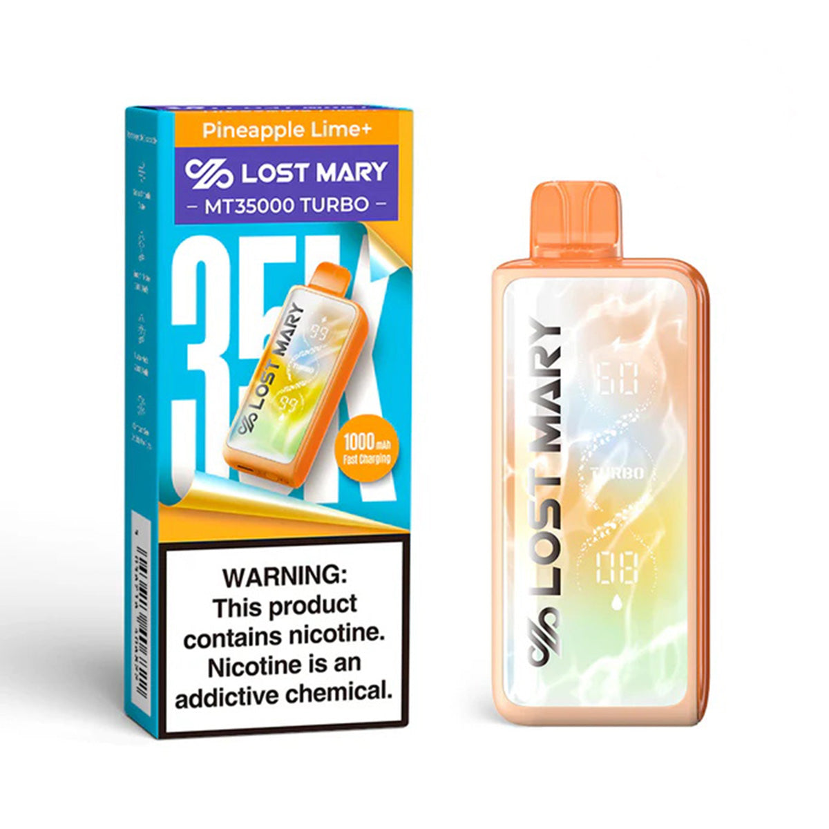 LOST MARY MT 35K Turbo Disposable 5% (Display Box of 5)