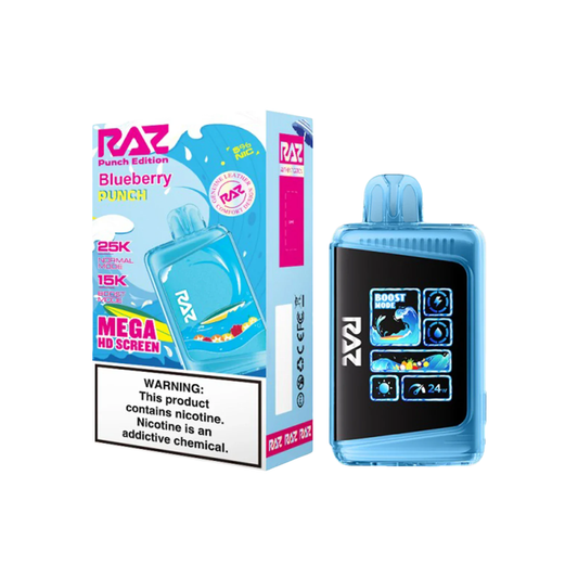 RAZ LTX 25K Punch Edition Disposable 5% (Display Box of 5)