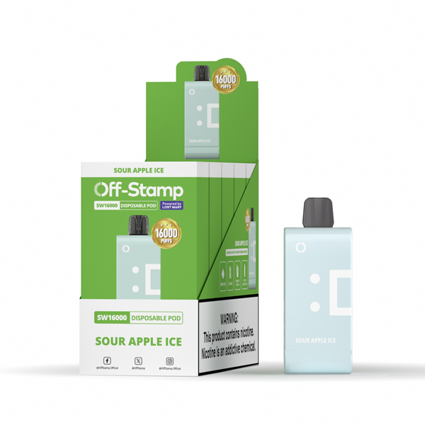 Off Stamp SW16k Disposable Pod (Display box of 5)