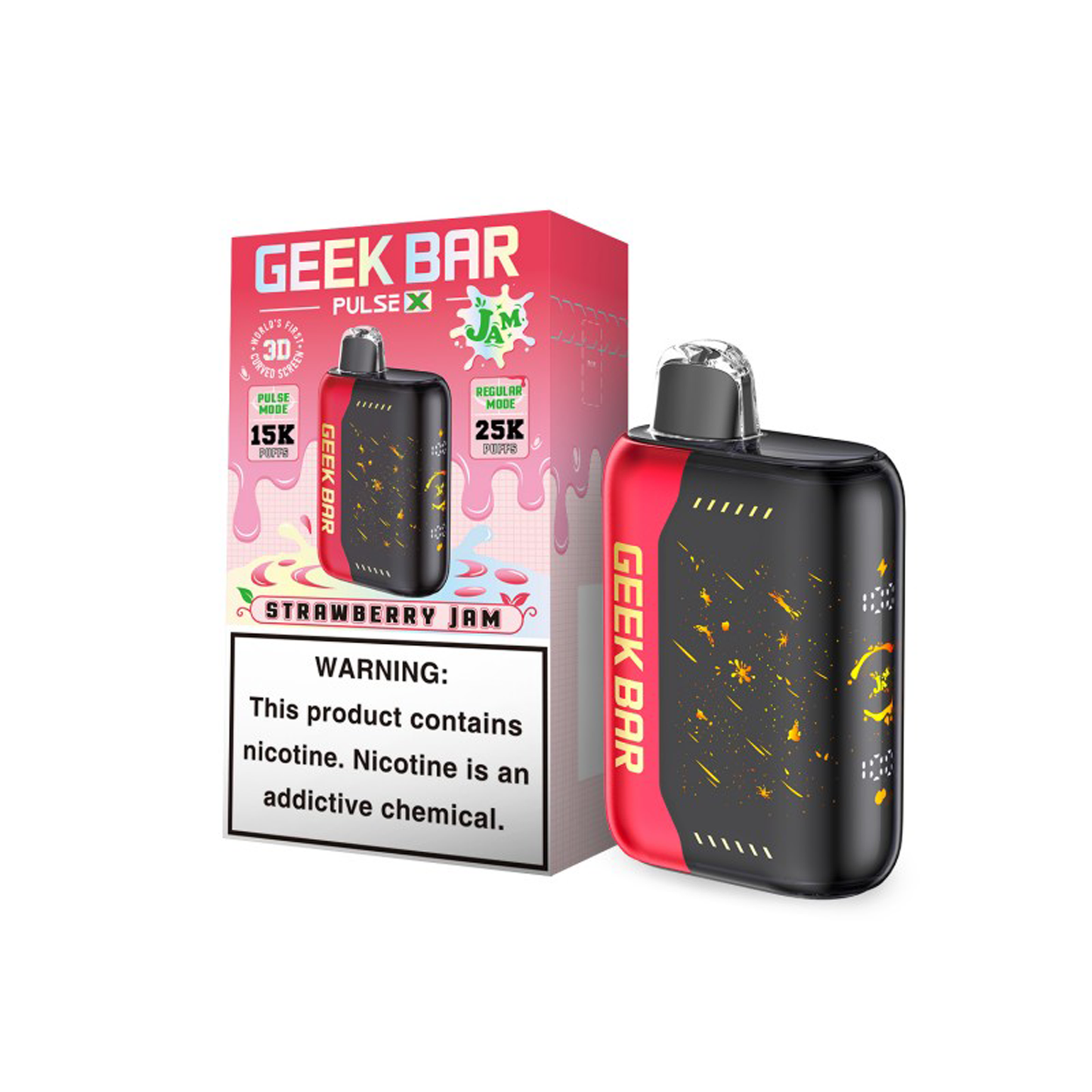 Geek Bar Pulse X Jam Edition Disposable 5% (Display Box of 5)