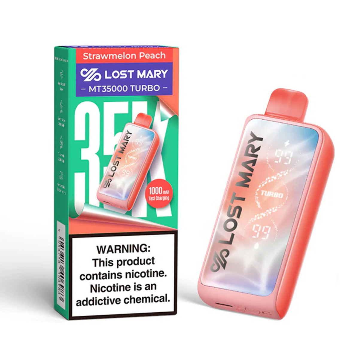 LOST MARY MT 35K Turbo Disposable 5% (Display Box of 5)