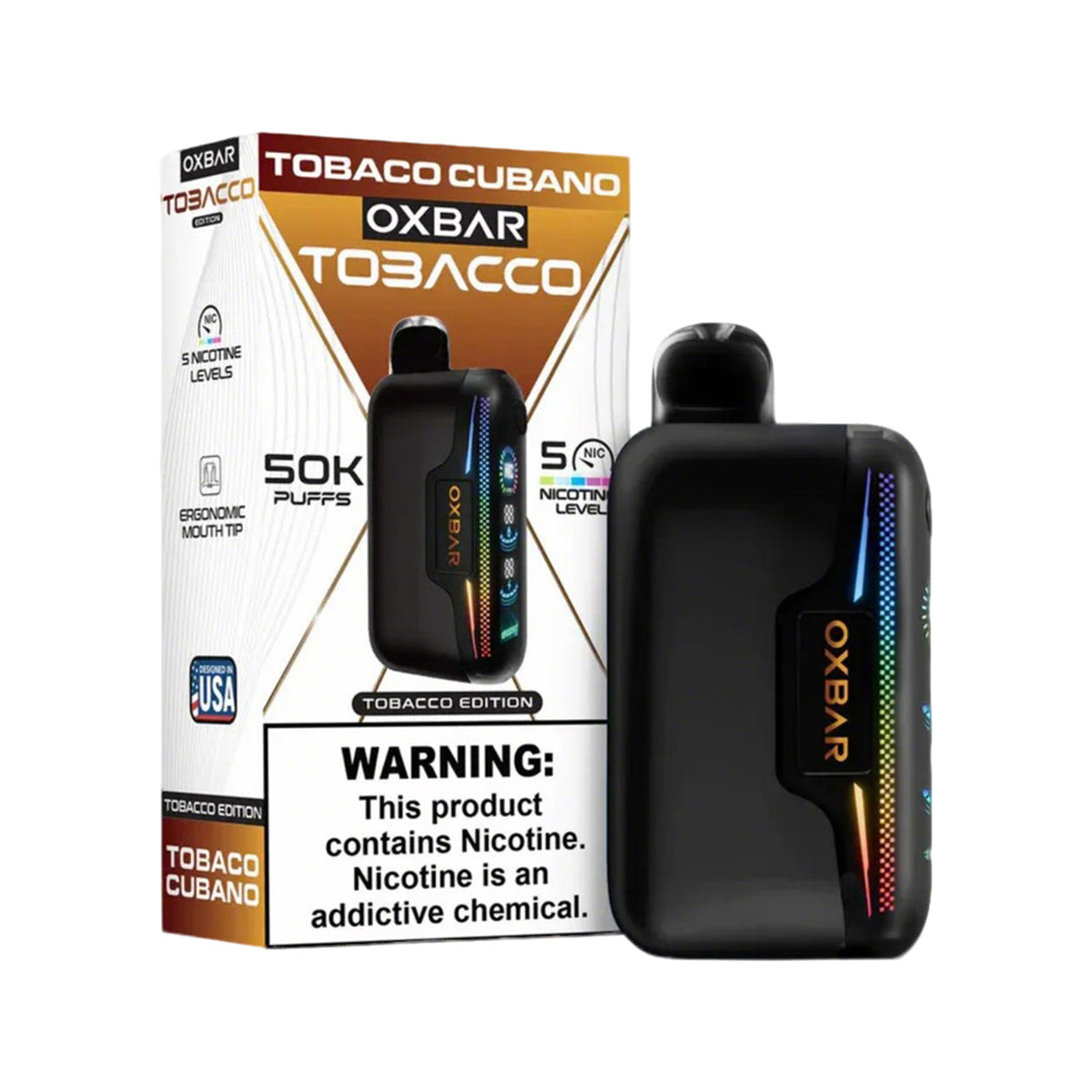 Oxbar Astro Maze 50K Disposable 5% (Display Box of 5)