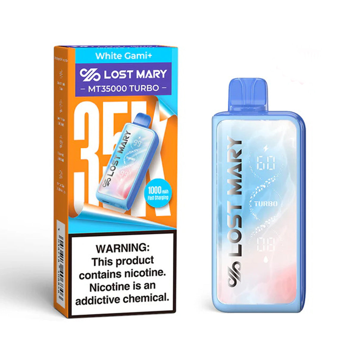 LOST MARY MT 35K Turbo Disposable 5% (Display Box of 5)