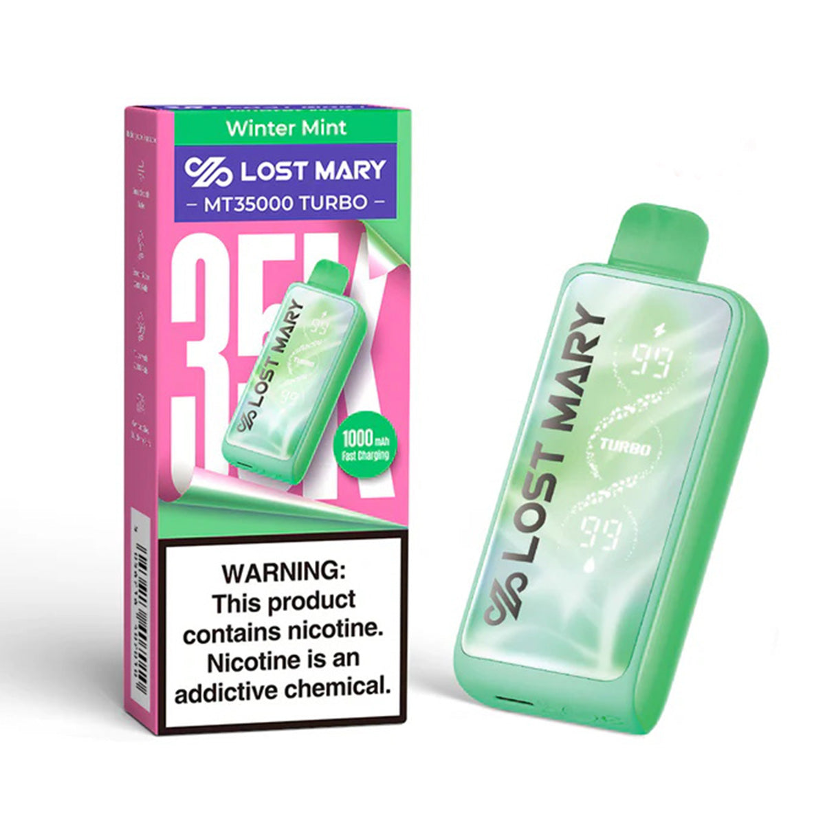 LOST MARY MT 35K Turbo Disposable 5% (Display Box of 5)