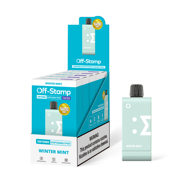 Off Stamp SW16k Disposable Pod (Display box of 5)