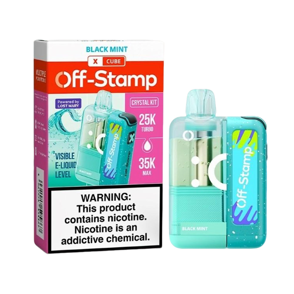 Off Stamp Crystal-Cube 35K KIT Disposable 5% (Display box of 5)