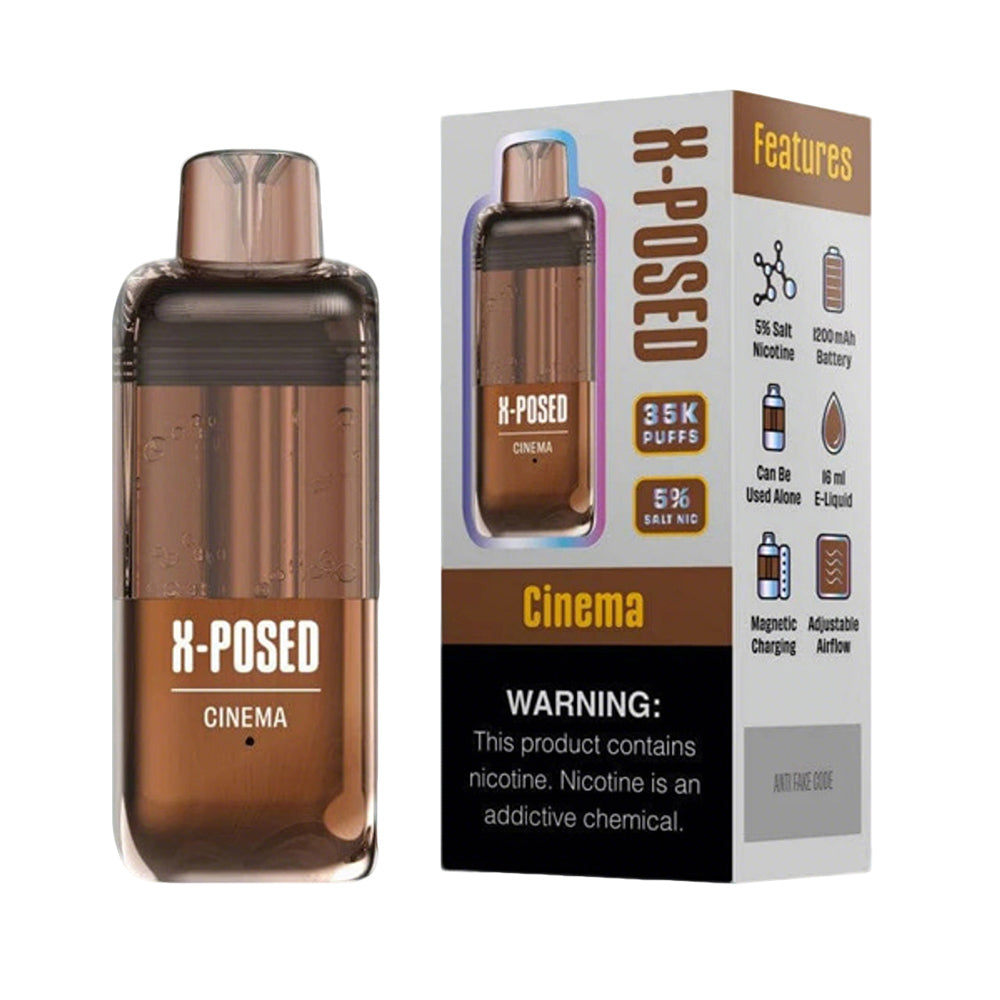 X-Posed 35K Pod disposable 5%(Display box of 5)