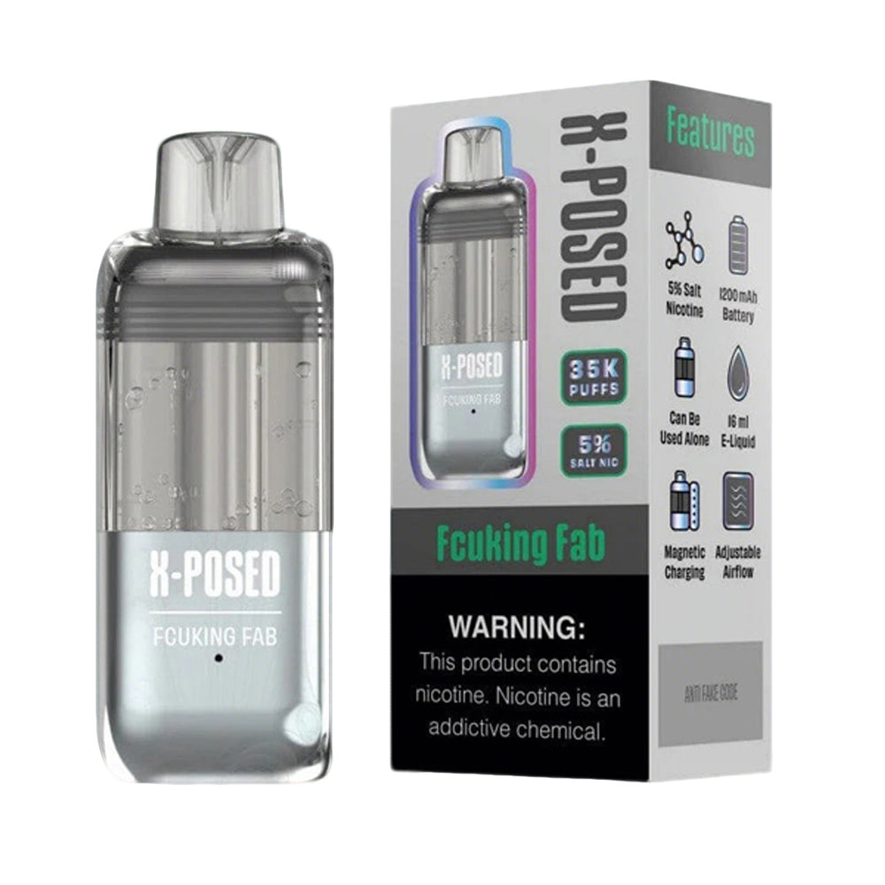X-Posed 35K Pod disposable 5%(Display box of 5)