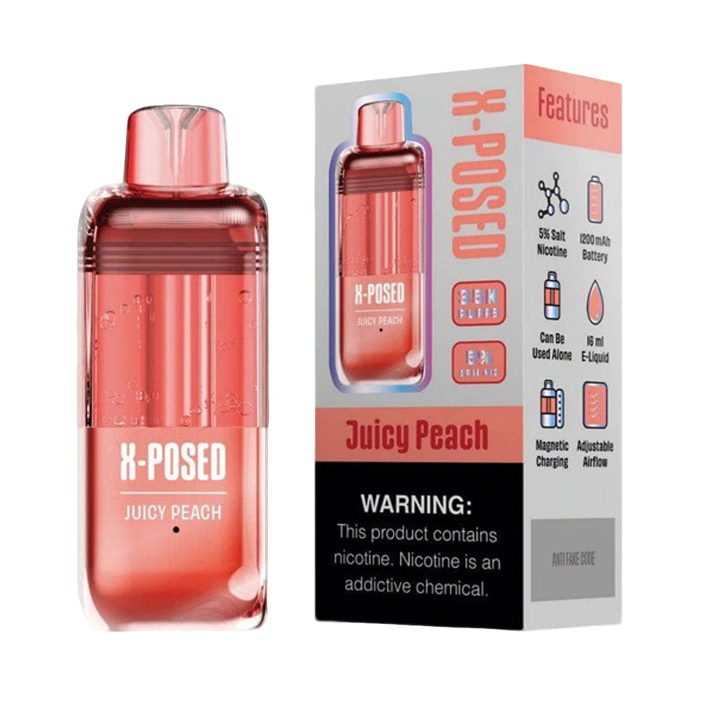 X-Posed 35K Pod disposable 5%(Display box of 5)