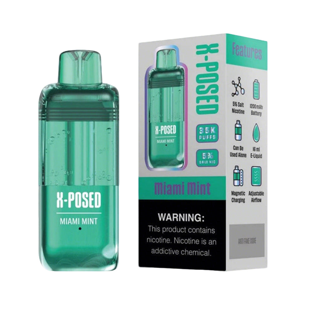 X-Posed 35K Pod disposable 5%(Display box of 5)