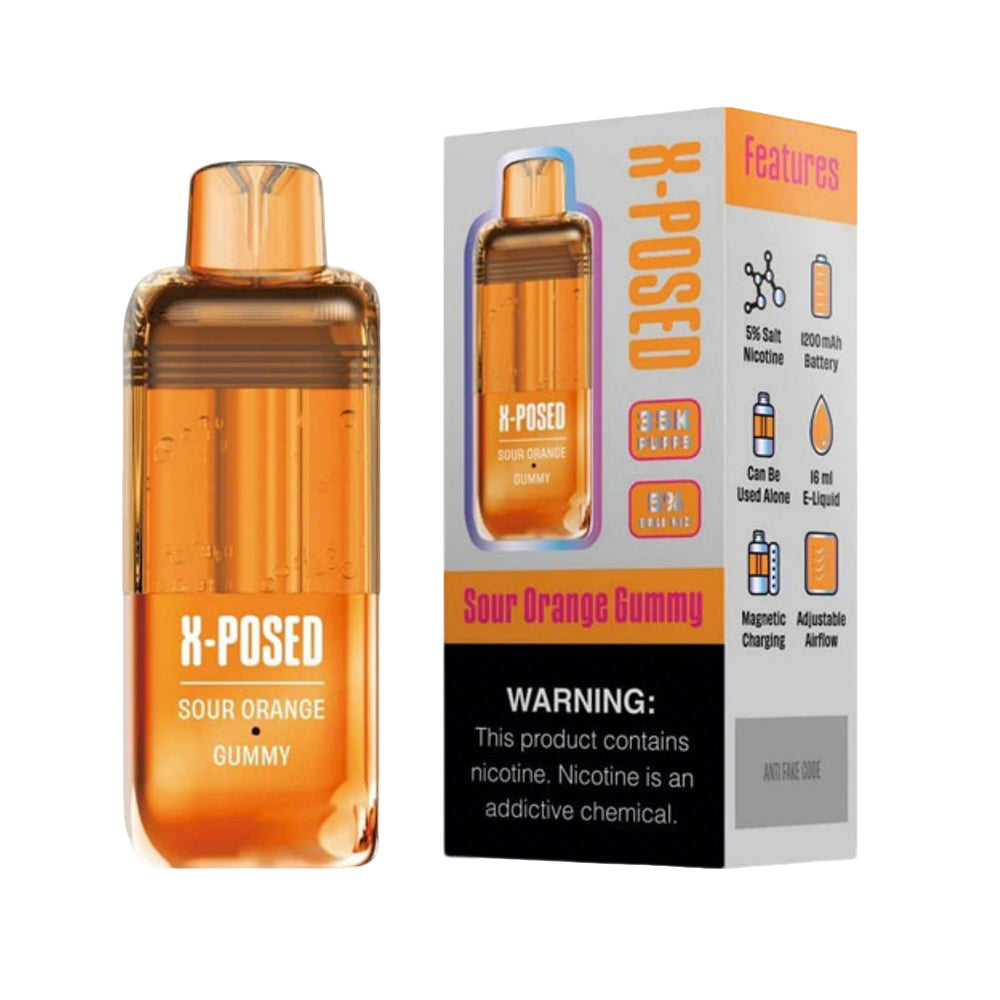 X-Posed 35K Pod disposable 5%(Display box of 5)