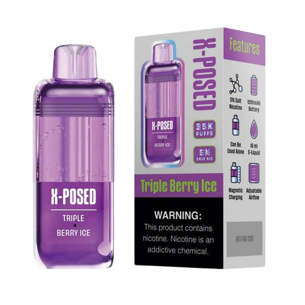 X-Posed 35K Pod disposable 5%(Display box of 5)