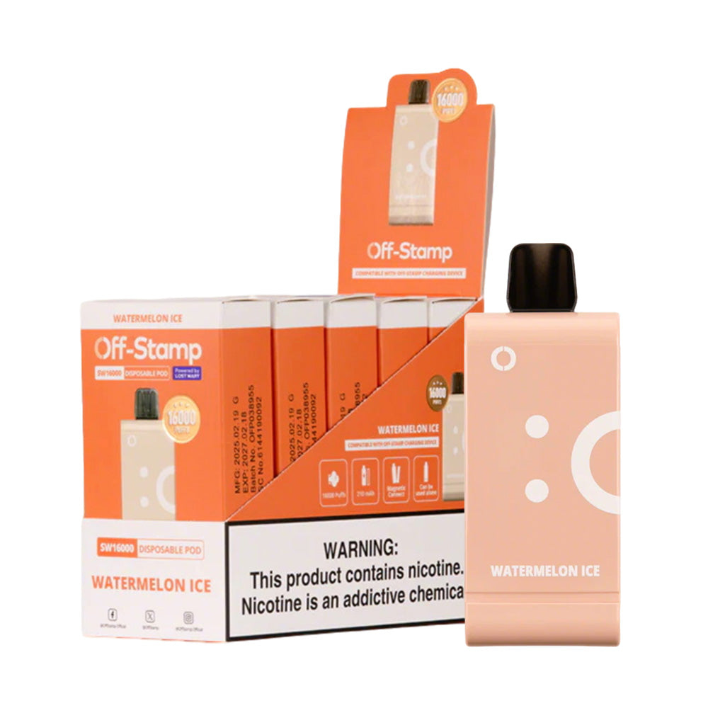 Off Stamp SW16k Disposable Pod (Display box of 5)