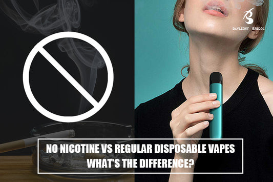 No Nicotine vs Regular Disposable Vapes: What's the Difference?
