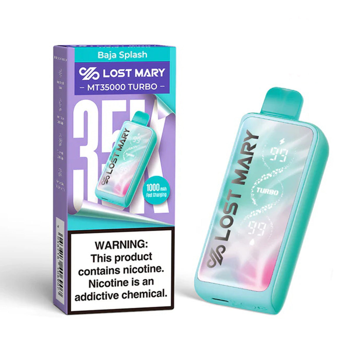 LOST MARY MT 35K Turbo Disposable 5% (Display Box of 5)
