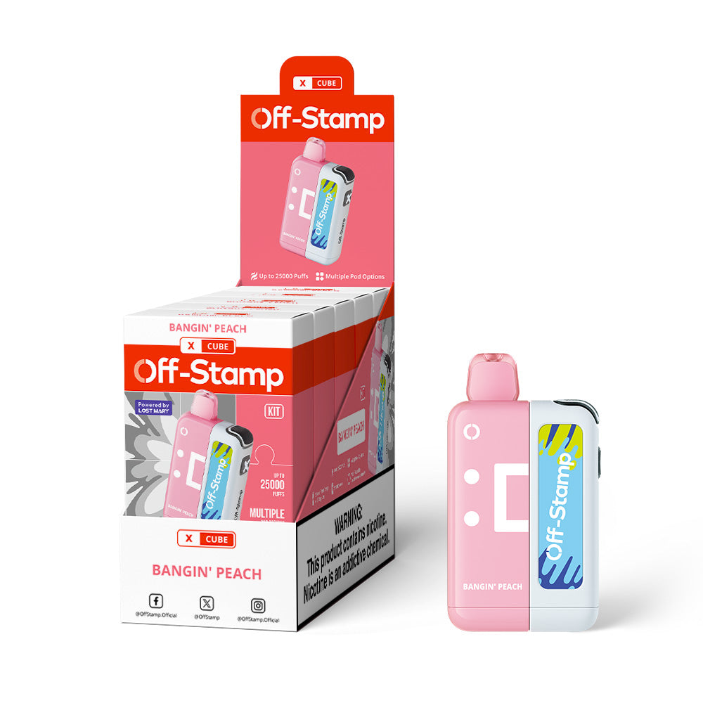 Off-Stamp X Cube 25K Disposable KIT 5% (Display Box of 5)