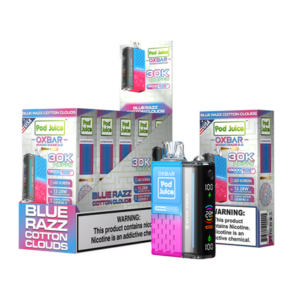 Pod Juice X OXBAR Magic Maze2.0 30K Disposable (Display Box of 5)