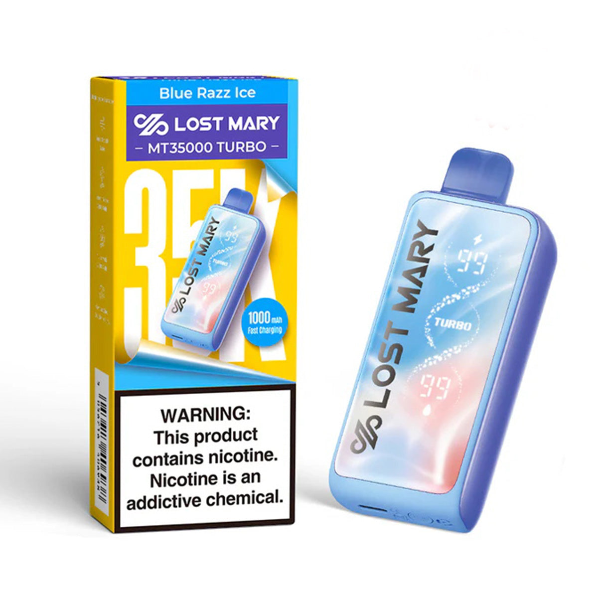 LOST MARY MT 35K Turbo Disposable 5% (Display Box of 5)