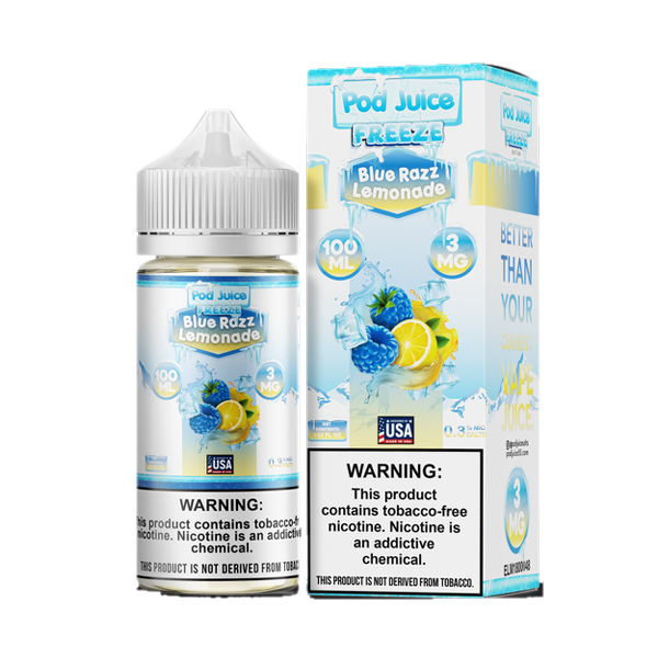 Pod Juice Freebase Nic Classic 100ml(Singal Bottle)