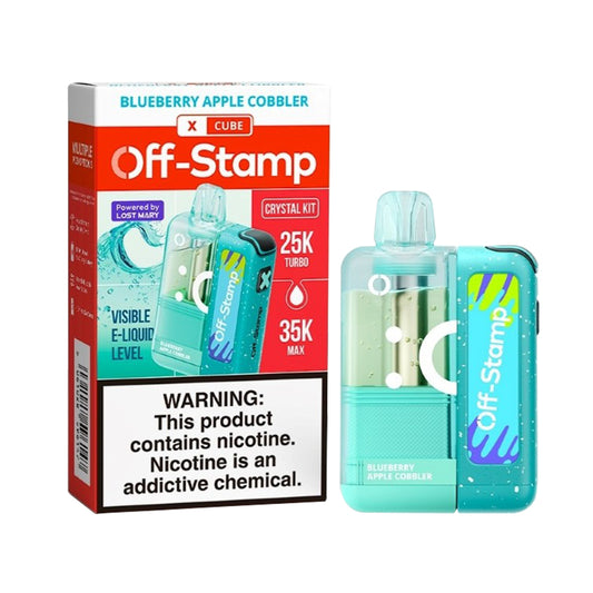 Off Stamp Crystal-Cube 35K KIT Disposable 5% (Display box of 5)