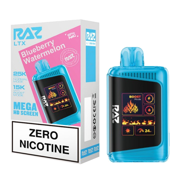 RAZ LTX 25K 0% Nicotine Disposable (Display Box of 5)