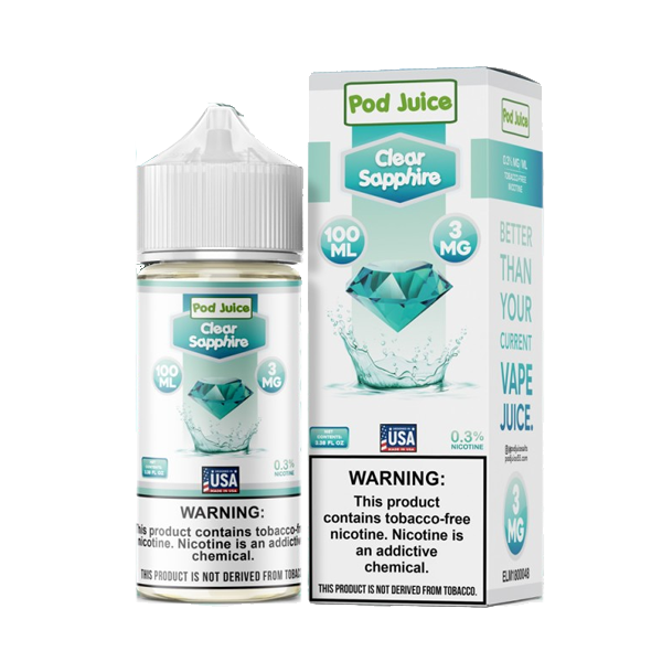 Pod Juice Freebase Nic Classic 100ml(Singal Bottle)