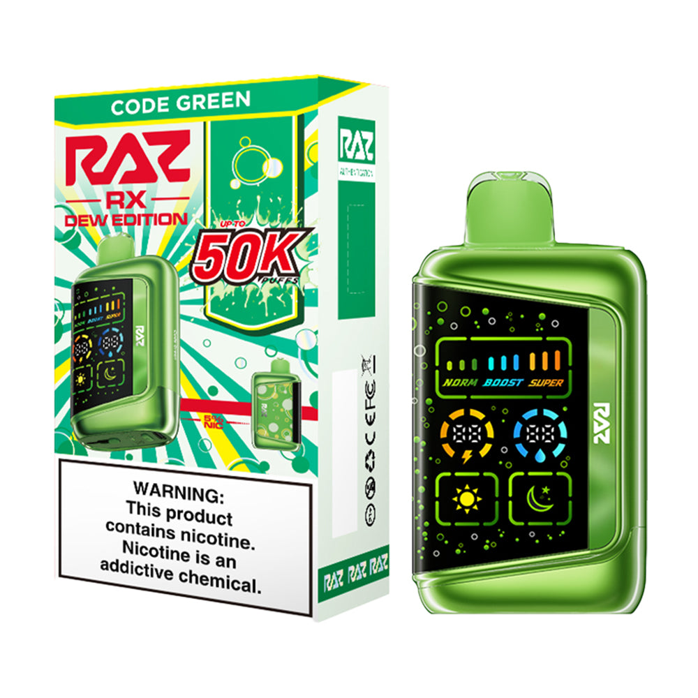 RAZ RX50K Dew Edition 5% Disposable (Display box of 5)