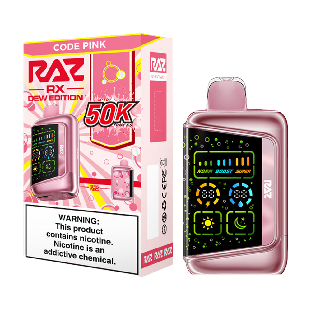 RAZ RX50K Dew Edition 5% Disposable (Display box of 5)