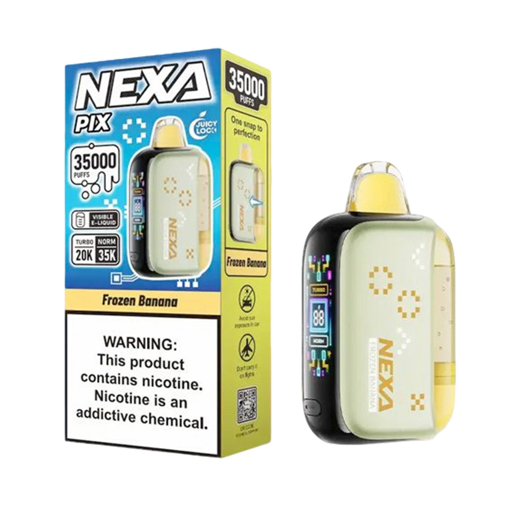 NEXA PIX 35k disposable vape pods 5% (display box of 5)