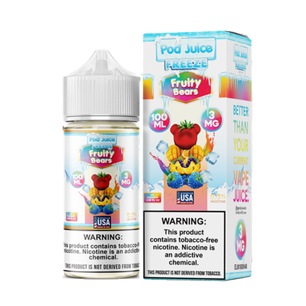 Pod Juice Freebase Nic Classic 100ml(Singal Bottle)