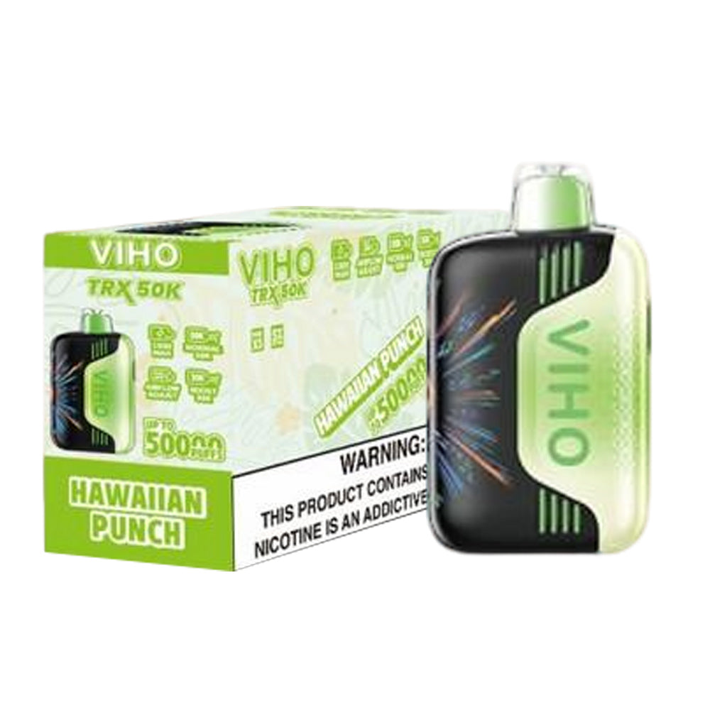VIHO TRX 50K Disposable Vape Pods 5%（display box of 5）