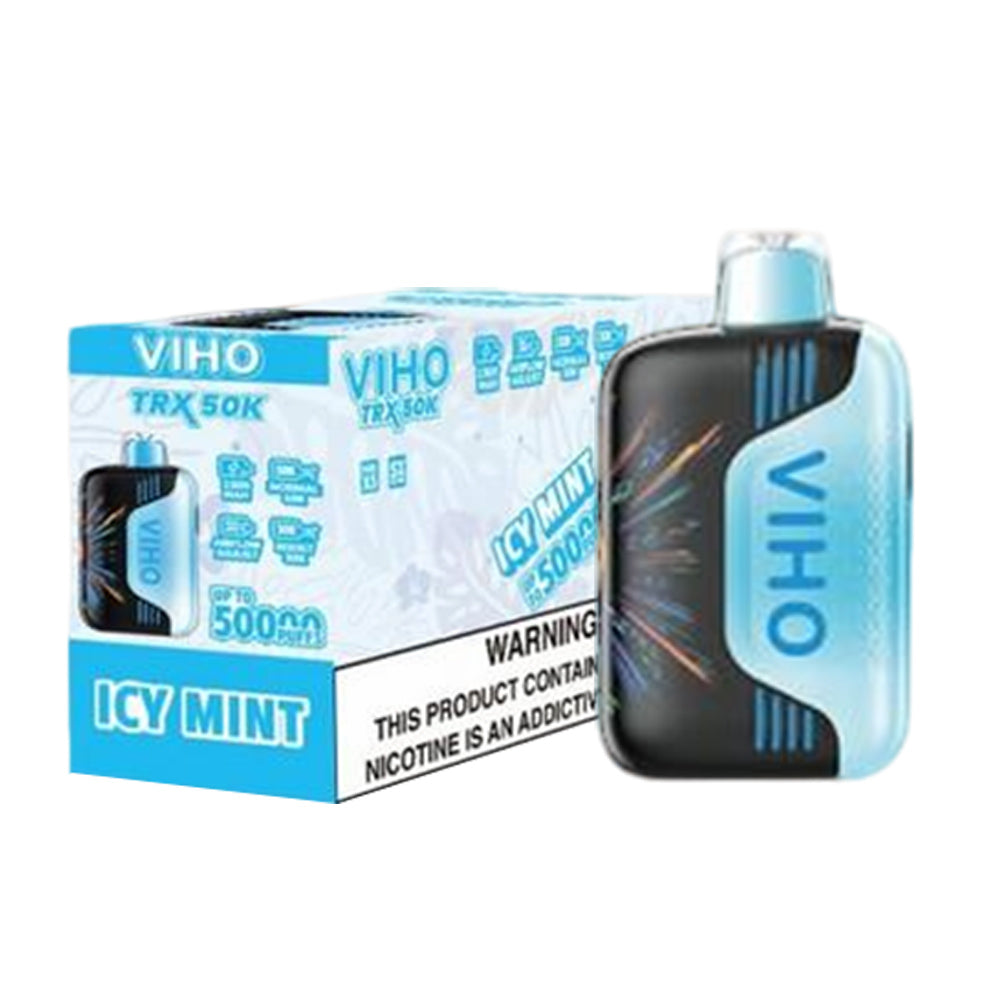 VIHO TRX 50K Disposable Vape Pods 5%（display box of 5）
