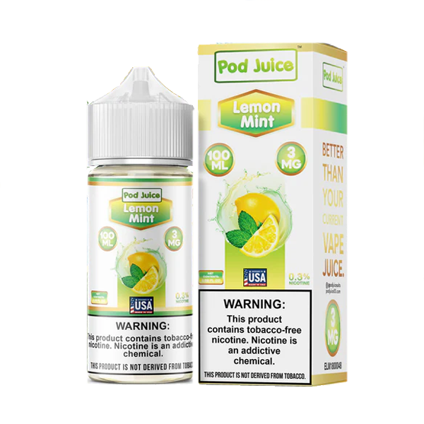 Pod Juice Freebase Nic Classic 100ml(Singal Bottle)