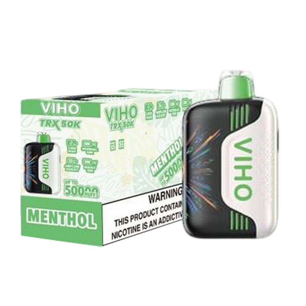 VIHO TRX 50K Disposable Vape Pods 5%（display box of 5）