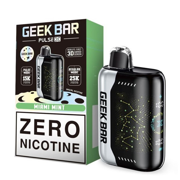 GEEK BAR Pulse X 25K 0% Nicotine Disposable (Display box of 5)