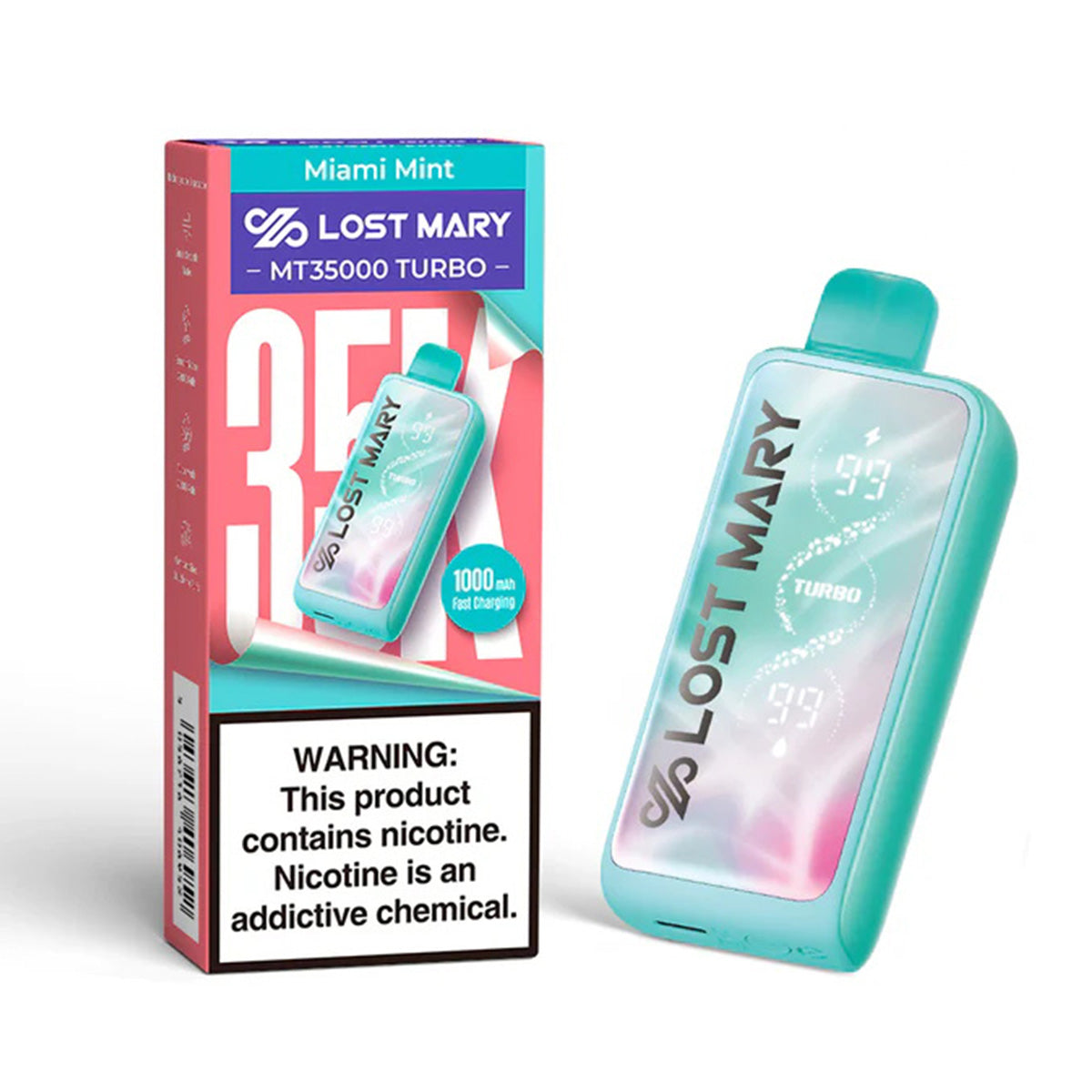 LOST MARY MT 35K Turbo Disposable 5% (Display Box of 5)