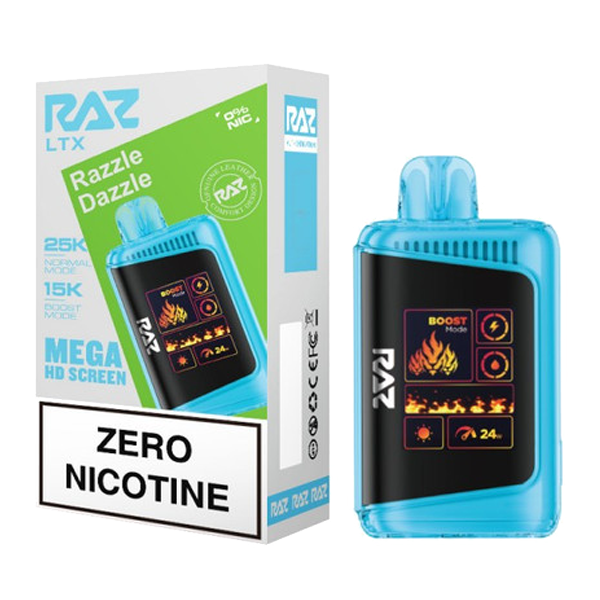 RAZ LTX 25K 0% Nicotine Disposable (Display Box of 5)