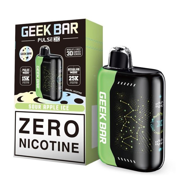 GEEK BAR Pulse X 25K 0% Nicotine Disposable (Display box of 5)